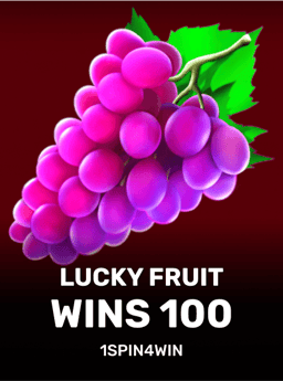 Lucky Fruit Wins 100 - 1spin4win